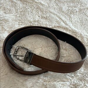 Columbia Men's Brown Synthetic Leather Belt